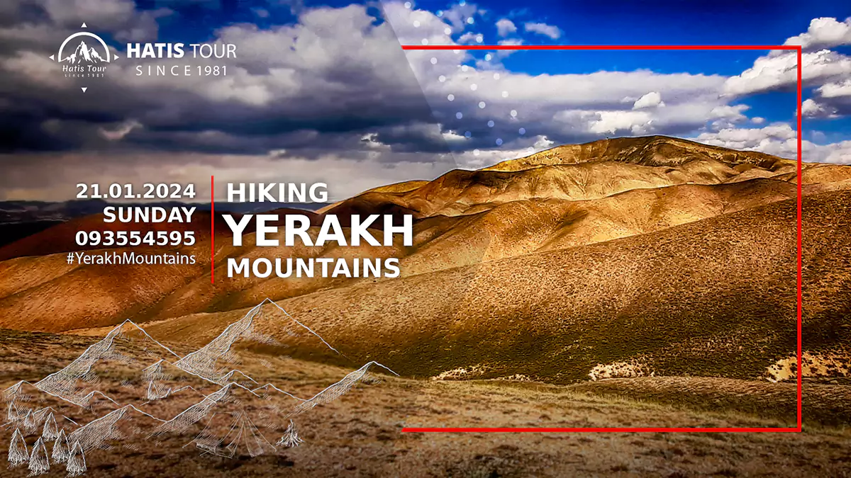 Hiking in Yerakh Mountains