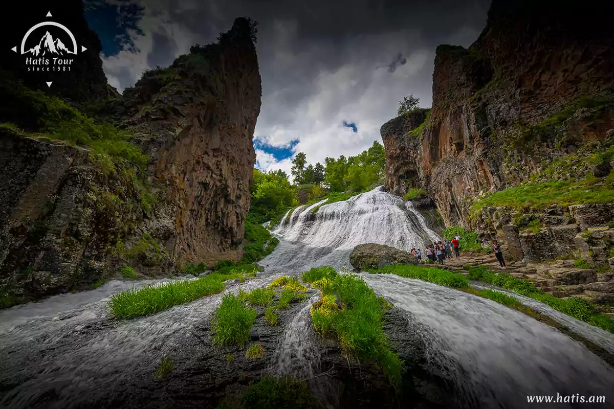 Армения - водопад Джермук