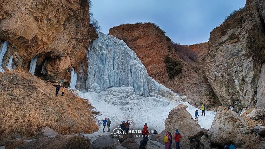 Frozen Trchkan Waterfall