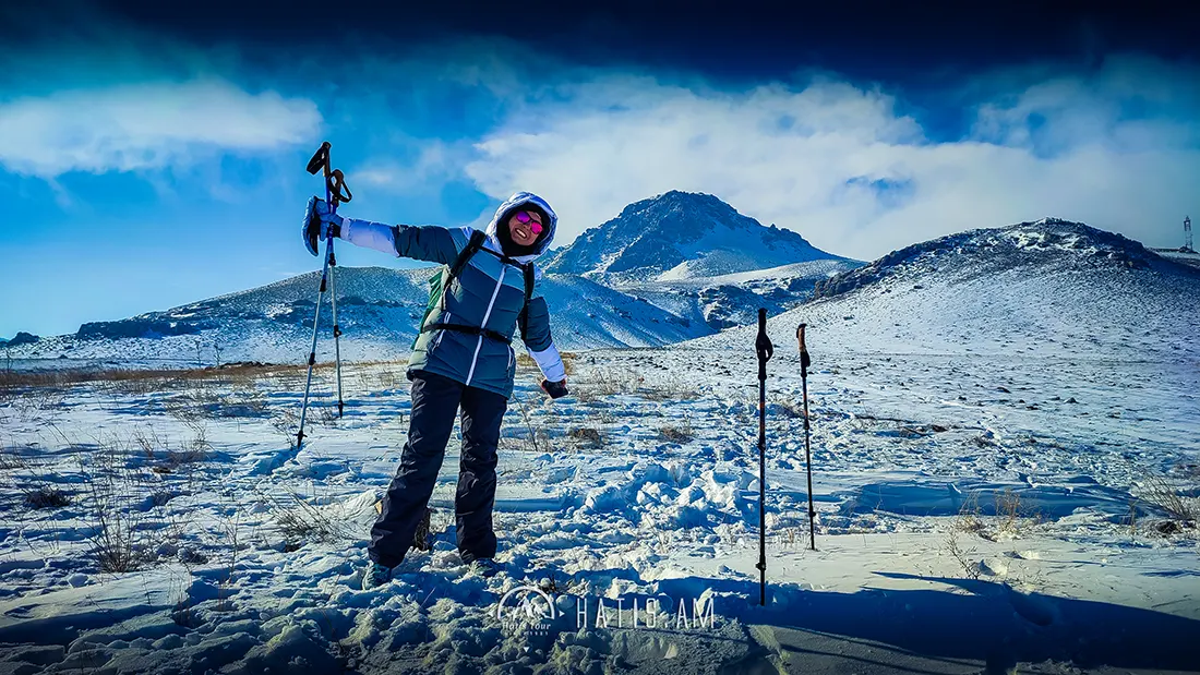 Climbing Mount Arteni