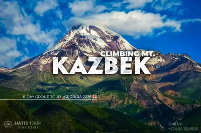 Climbing Mount Kazbek