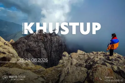 Climbing Mount Khustup