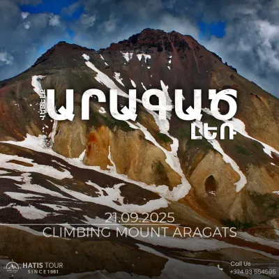 Climbing Mount Aragats