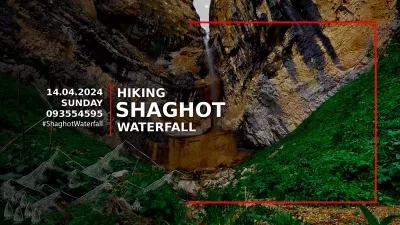 Hike in Shaghot Waterfall