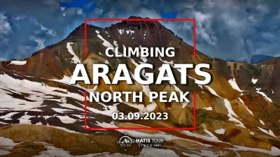 Climbing Mount Aragats