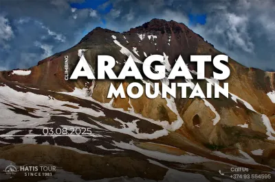 Climbing Mount Aragats