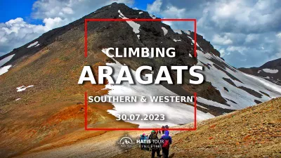 Climbing Mount Aragats