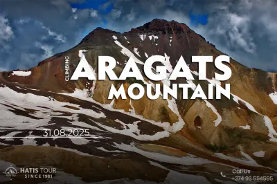 Climbing Mount Aragats